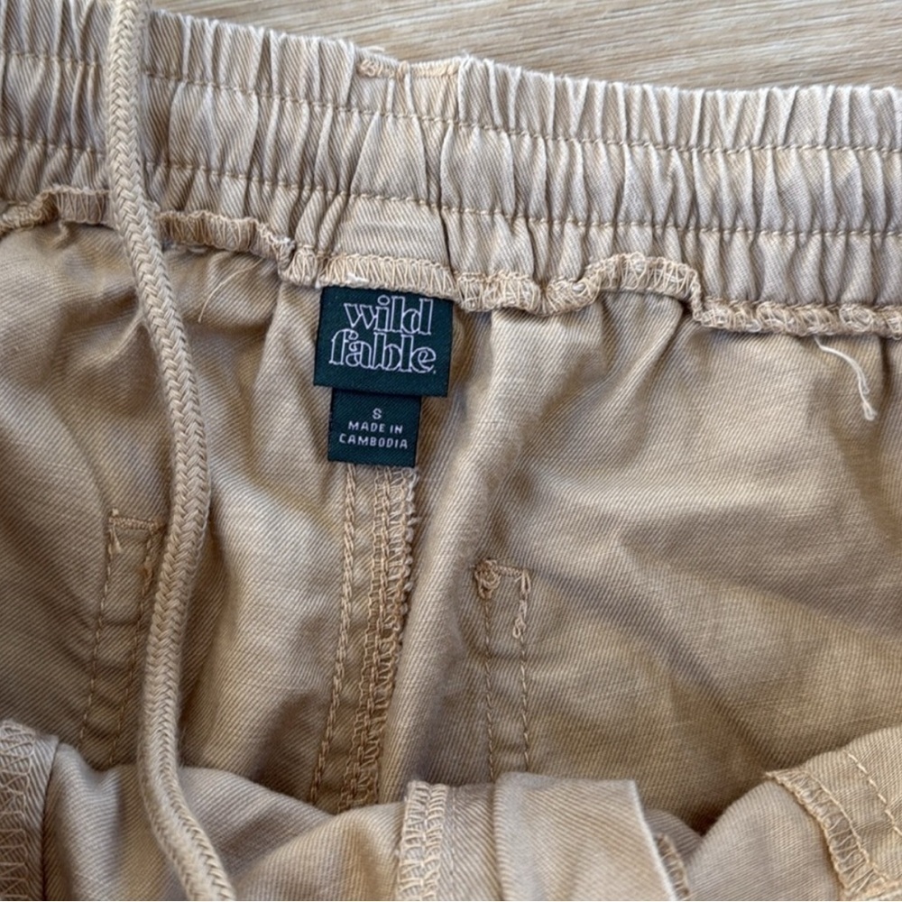 Women's High-Rise Straight Leg Cargo Pants - Wild Fable - Picture 3 of 5